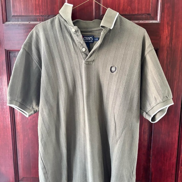 Olive Green Men's Polo Shirt - Picture 1 of 4